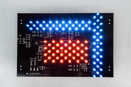 LED panel pro tramvajové výhybkové návěstidlo DPO - 2